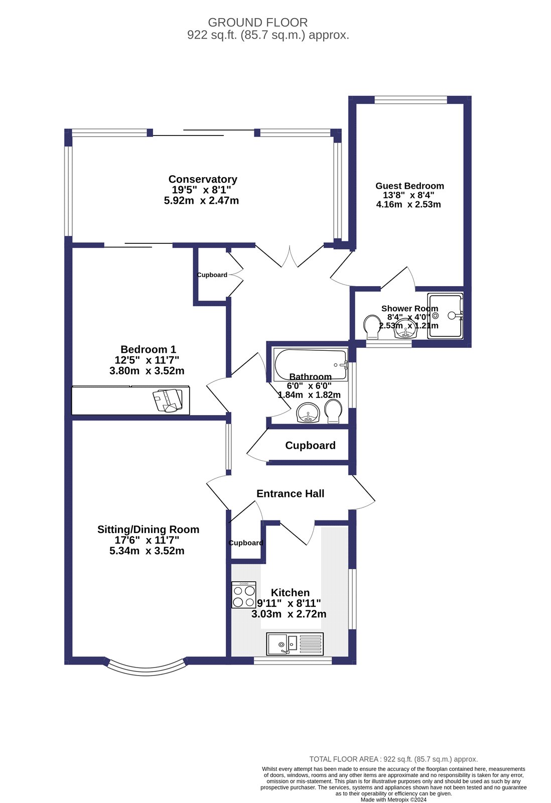 The Meadway, Highcliffe On Sea, Christchurch, Dorset, BH23 4NU