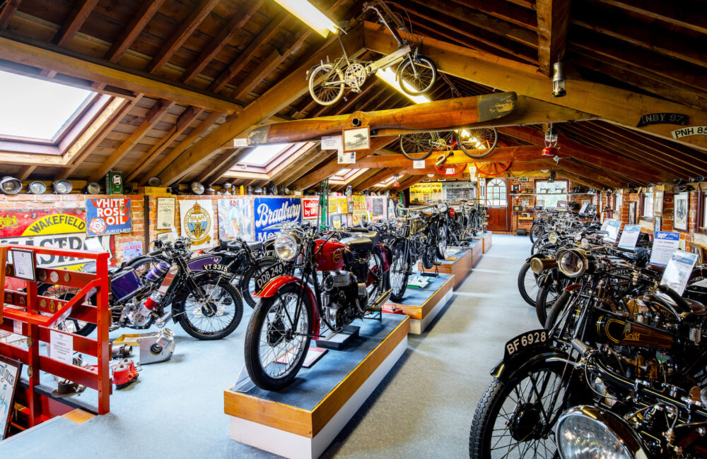 The Sammy Miller Motorcycle Museum in New Milton