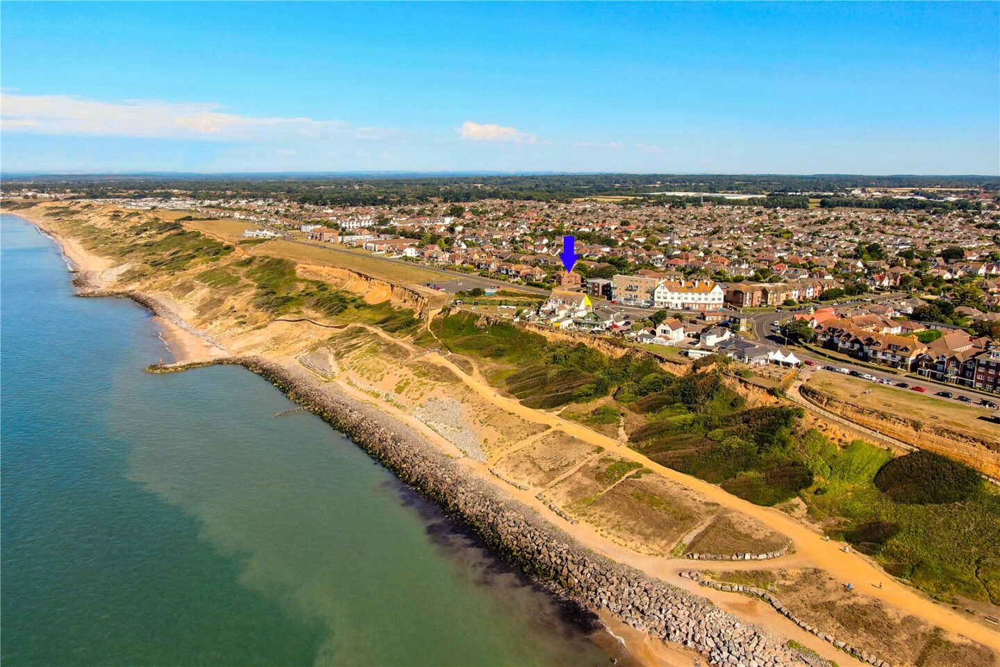 Marine Drive, Barton on Sea, New Milton, Hampshire, BH25 7EG